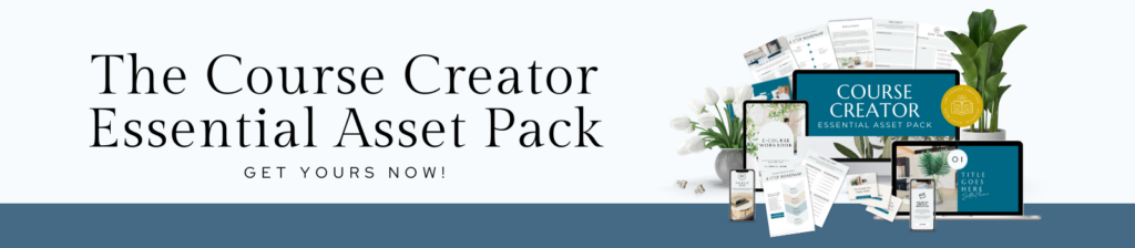 The Course Creator Essential Asset Pack